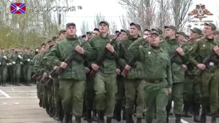 Подготовка к параду Победы в ДНР