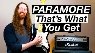 That's What You Get by Paramore - Guitar Lesson & Tutorial