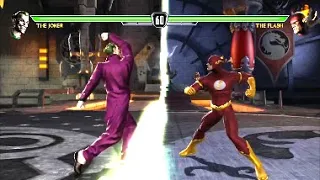 Mortal Kombat vs DC Universe - The Flash vs Joker  - VERY HARD DIFFICULTY