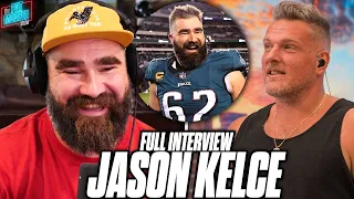 Jason Kelce Talks His Timeline For Retirement, Origins Of New Heights Podcast | Pat McAfee Show