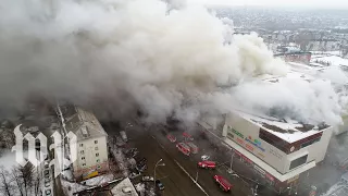 Massive fire in Russian shopping mall kills at least 64 people