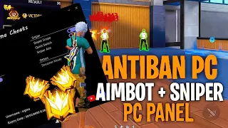 NEW PC 💻 PANEL FOR FREE AIMBOT + LOCATION + SNIPER AIMBOT | 100% ANTIBAN ✅ | FREE FIRE PC PANEL