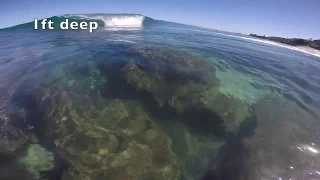 The reef at PIPELINE - SO SHALLOW ?!