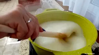 Mamaliga in Georgian|Мамалыга из кукурузной муки  по- грузински|готовит мигрелка!