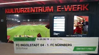 FC Ingolstadt gegen 1. FC Nürnberg im Pokal 1. Runde