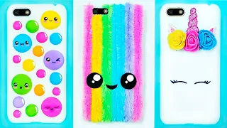 3 DIY PHONE CASES ~ Phone Hacks and Crafts #2