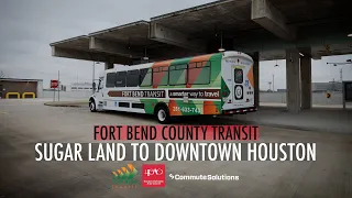 New transit service from Sugar Land to Downtown Houston