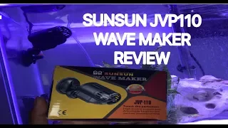 SUNSUN JVP110 AQUARIUM WAVE MAKER CIRCULATION PUMP REVIEW