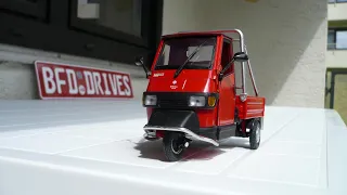 ⛔️ Piaggio Ape 50 Cross Country Fun 🚗 in 1:18 🚘 by New-Ray ⛔️