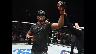 UFC St. Louis: Entrevista no octógono com Kamaru Usman