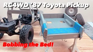 Bobbing the bed! RC4WD 1987 Toyota hardbody mods