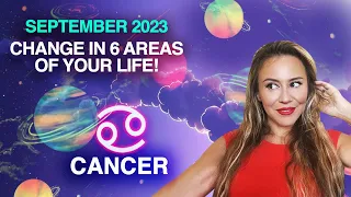 CANCER September 2023 - Venus Jupiter & Mercury Take Over The Wheel of Change!