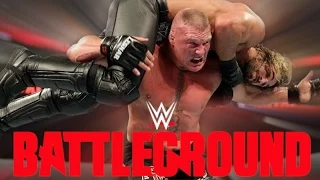 Brock Lesnar vs. Seth Rollins FULL MATCH: WWE Battleground 2015