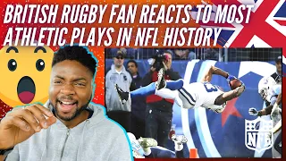 🇬🇧 BRITISH Rugby Fan Reacts To The Most ATHLETIC NFL Plays EVER - These Guys Can MOVE