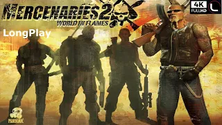 PC - Mercenaries 2: World in Flames - LongPlay [4K:60FPS] 🔴