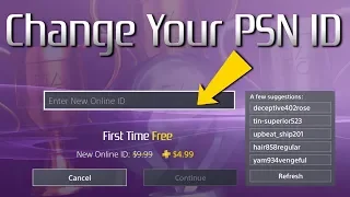 Change Your PlayStation ID Fast | PSN ID Name Changes