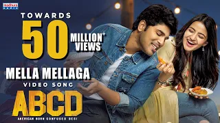 Mella Mellaga Full Video Song | ABCD Movie Songs | Allu Sirish | Rukshar Dhillon | Sid Sriram