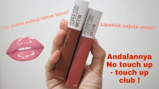 Review & First Impression Maybelline Superstay Matte Ink -  130 Self Starter & 70 Amazonian