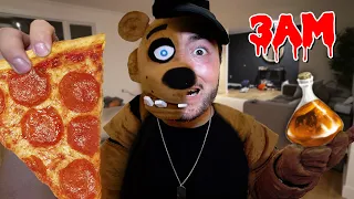 ORDERING FREDDY FAZBEAR POTION FROM THE DARK WEB AT 3AM!! *HE TRANSFORMS*