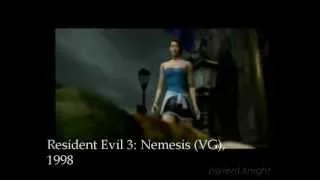 Resident Evil's Nemesis (T-Type) Voice Comparison