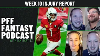 Week 10 Injury Report with @Andrewerickson_ @ihartitz and @dwainmcfarland