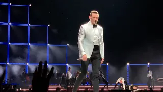 Hugh Jackman opening songs at Houston Concert