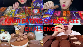 EATING CHOCOLATE  CHALLENGE | DIARY MILK | SILK OREO | GEMS MINIS  KITKAT | SNICKERS | EATING SHOW