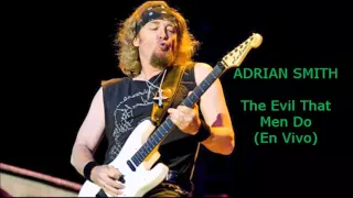 Adrian Smith Guitar Only - The Evil That Men Do (En Vivo)