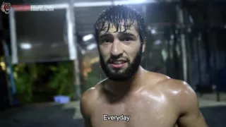 UFC fighter Zubaira Warrior Tukhugov (Зубайра Тухугов, тренировка, клип)
