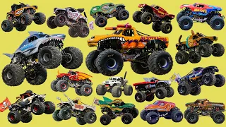 Monster Vehicles, Monster Jam, Monster Trucks, Monster Cars - Animals & Superheroes Monster Vehicles