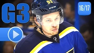 St. Louis Blues vs Minnesota Wild. 2017 NHL Playoffs. Round 1. Game 3. April 16th, 2017. (HD)