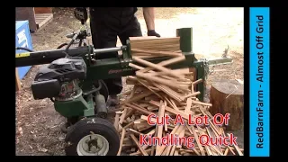 Quick and Easy Kindling Cutting