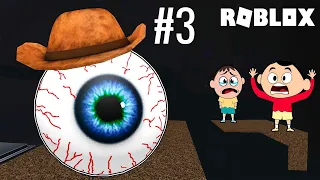Escape Running Head Eyes HARD In Roblox Part 3 | Khaleel and Motu Gameplay