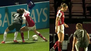 Arsenal vs Man United Women - Fights and Aggressive Moments