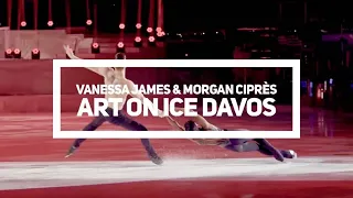 Vanessa James & Morgan Cipres at Art On Ice 2020 Davos Switzerland