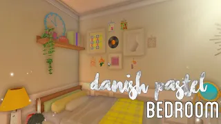 Danish Pastel Bloxburg Bedroom || melendezz