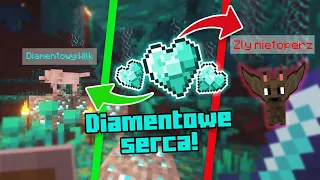 Minecraft, ALE jest 50% szans na SZCZĘŚLIWE DIAMENTOWE SERCE!💎❤️