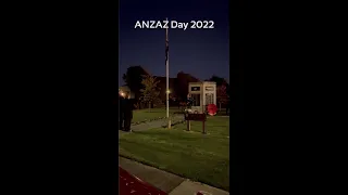 ANZAC Day 2022 Woodend Nth Canterbury NZ