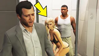 What Franklin And The Loading Screen Girl do in The Motel Room in GTA 5 (funny)