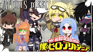 ||• Afton Family meet My hero academia •|| ||• Afton family, Mha, Gacha club •||