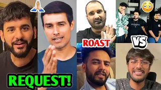 REQUEST to Dhruv Rathee...🙏| Teacher ROASTS Elvish Yadav, Fukra Insaan, Lakshay Archit Vs CrazyDeep