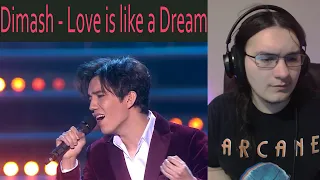 Metalhead Reacts | Dimash - Love is like a dream (Alla Pugacheva)