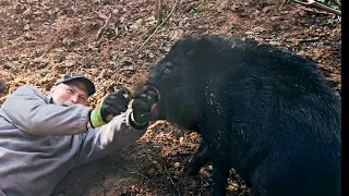 ЛЕСНОЙ ДОМ | НАПАДЕНИЕ КАБАНА | Строю двухэтажную баню | Бушкрафт | bushcraft.