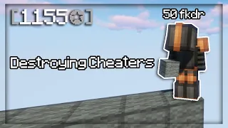 Destroying 50+ FKDR Cheaters! | Hypixel Bedwars
