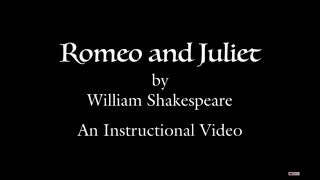 Shakespeare for Social Justice Presents Romeo and Juliet Act V