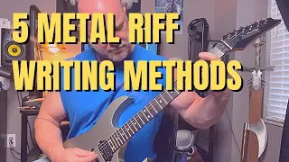 5 Methods to Write Heavy Metal Guitar Riffs and Rhythms
