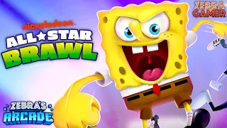 Nickelodeon All-Star Brawl Gameplay - Zebra's Arcade!