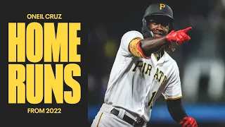 Every Oneil Cruz Home Run from 2022 | Pittsburgh Pirates