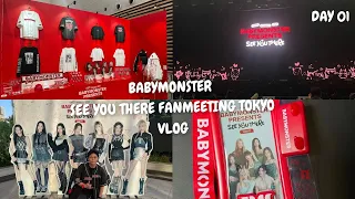 BABYMONSTER SEE YOU THERE FANMEETING TOKYO VLOG EXPERIENCE 2024