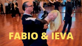 Maestro Fabio Selmi Dancing Waltz with Ieva Zukauskaite 😍